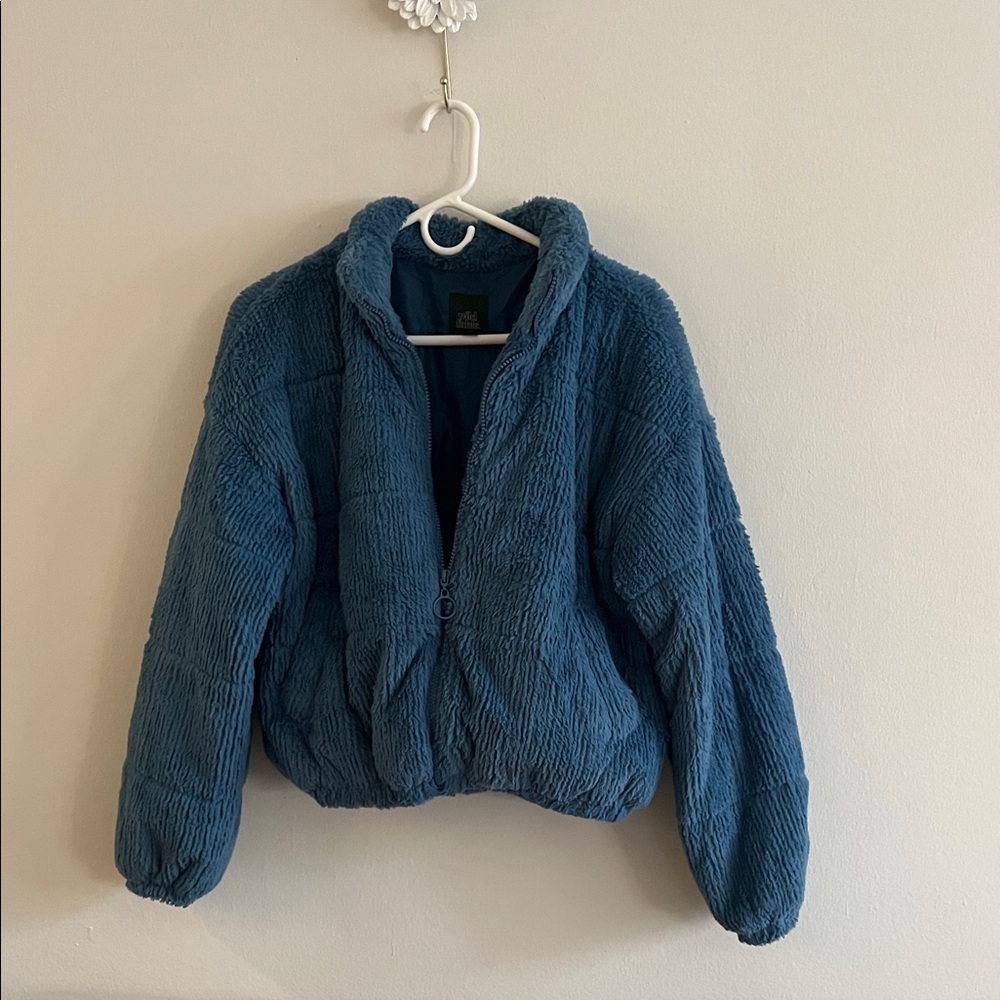 Target Women's Blue Puffer Jacket